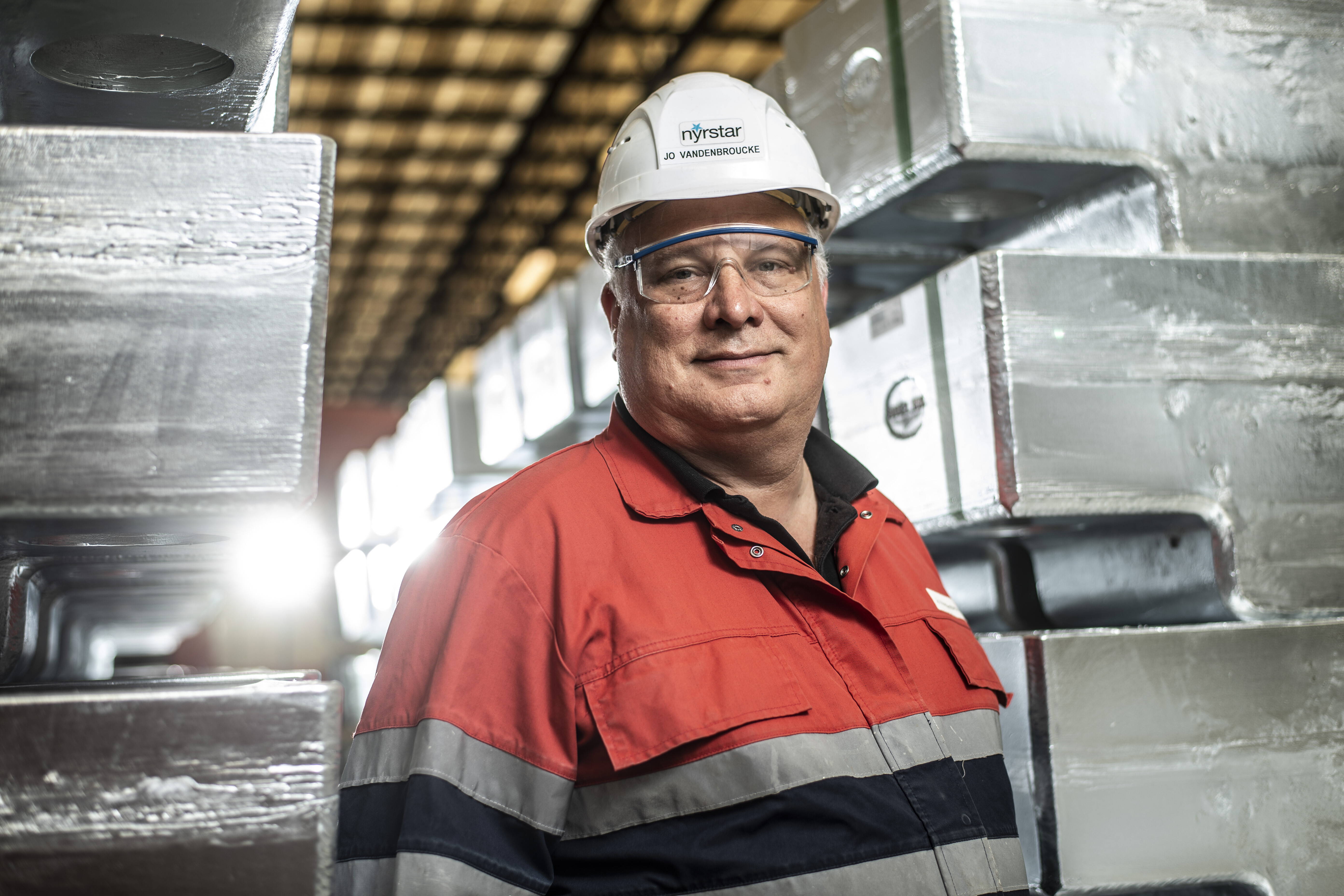 Jo Vandenbroucke, Group Technology Manager Hydrometallurgy at Nyrstar