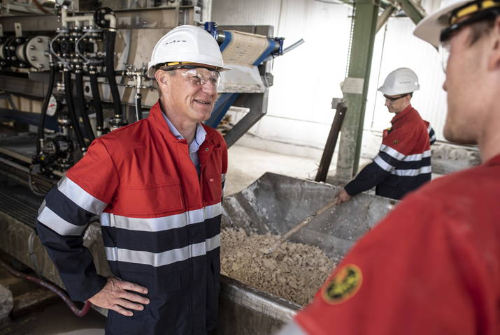 Reuse of raw materials ensures sustainable production