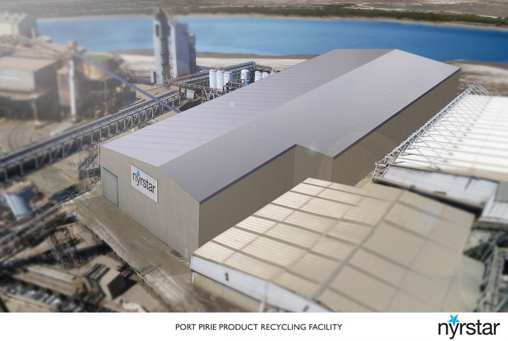Nyrstar Australia invests in new Product Recycling Facility to further reduce Lead in Air  Concentrations in Port Pirie