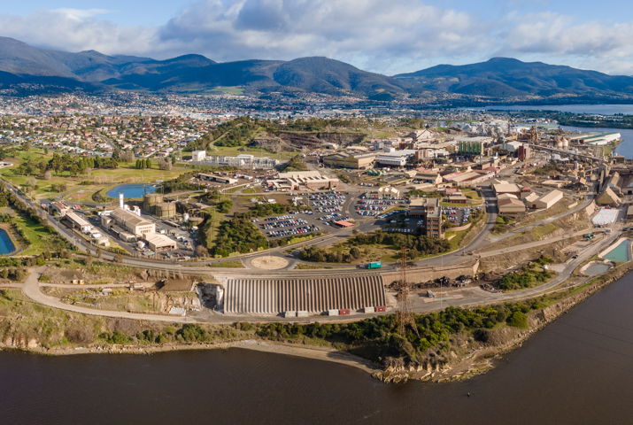 Smelting operations - Nyrstar Hobart
