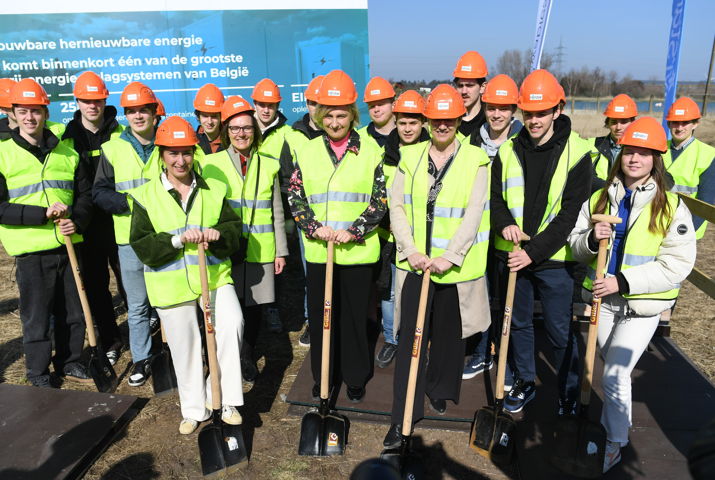 NALA RENEWABLES AND MINISTERS CREVITS AND DEMIR MARK THE START OF CONSTRUCTION OF A MAJOR BATTERY ENERGY STORAGE SYSTEM IN BELGIUM
